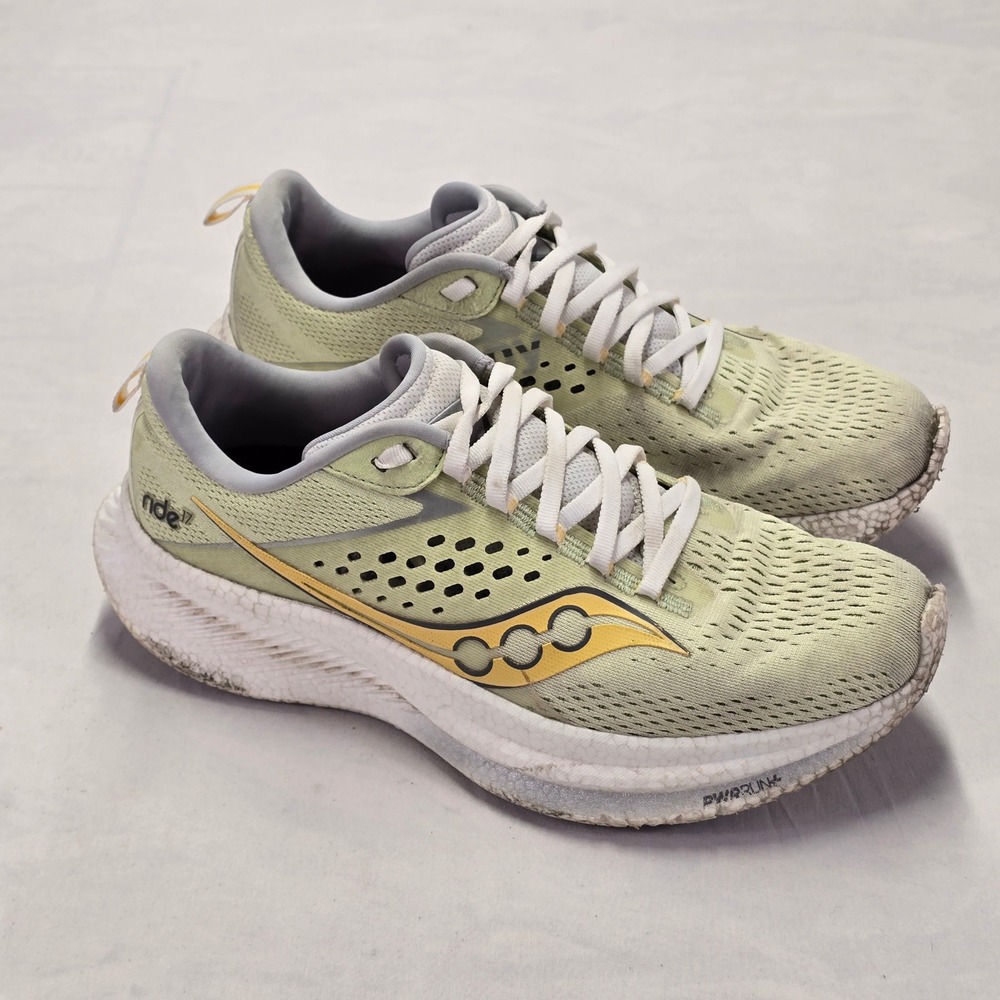 Saucony Ride 17 Women's Running Shoes Sneakers Size 8.5 PWRRUN - Picture 2 of 10